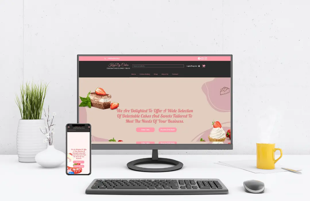 Kaydy Cakes Cebu - Website Design and Development