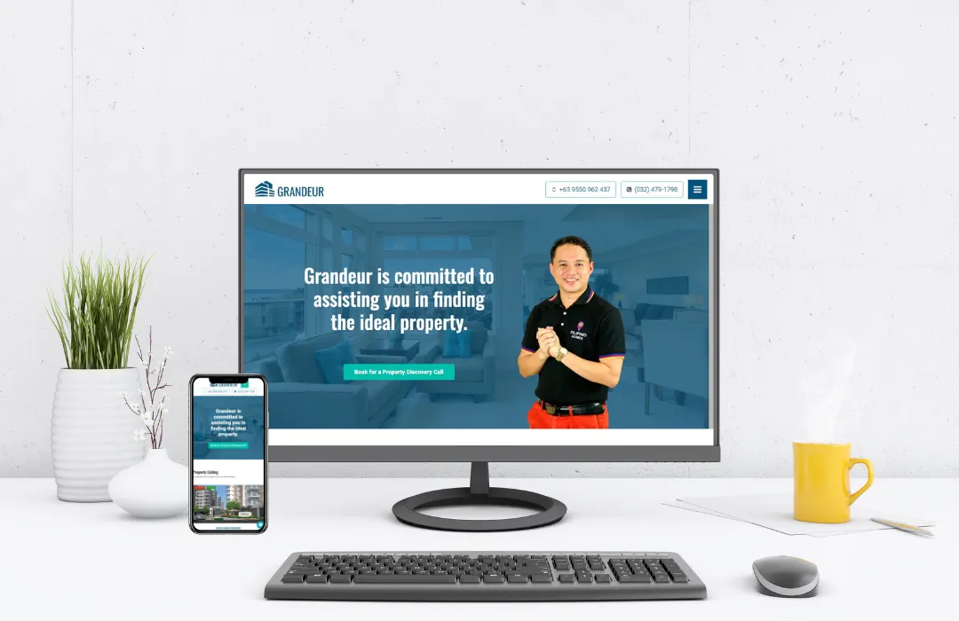 Grandeur Properties - Website Design and Development