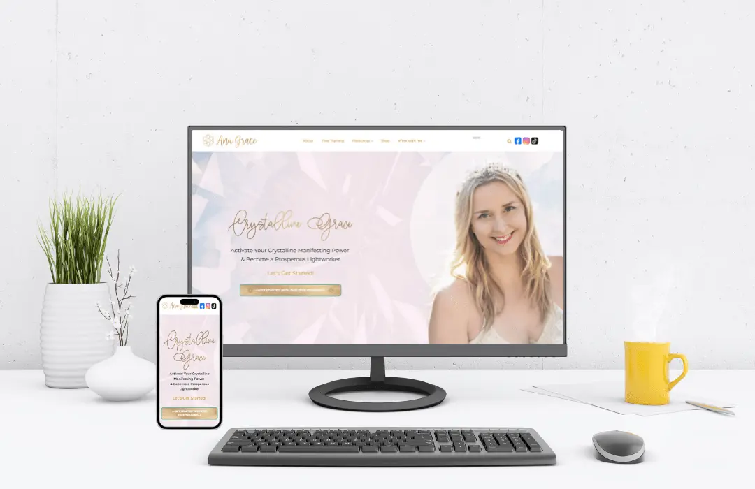 Anu Grace - Website Design and Development