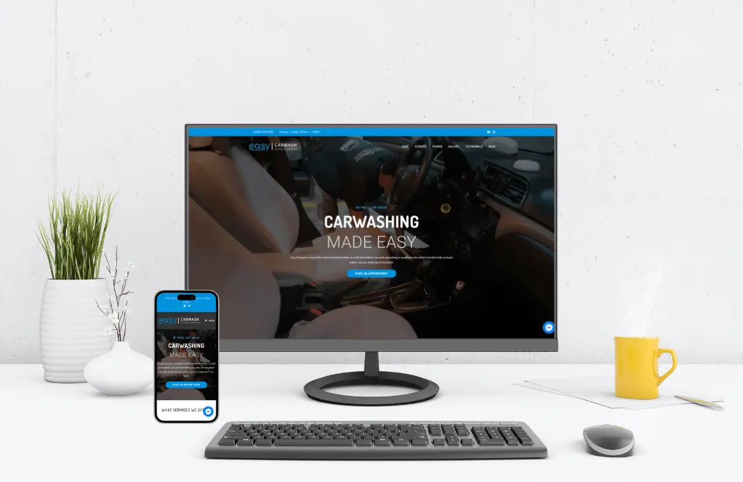Easy Carwash - Website Design and Development