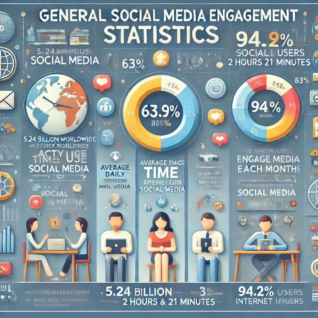 Key Statistics High Social Media Marketing Engagement