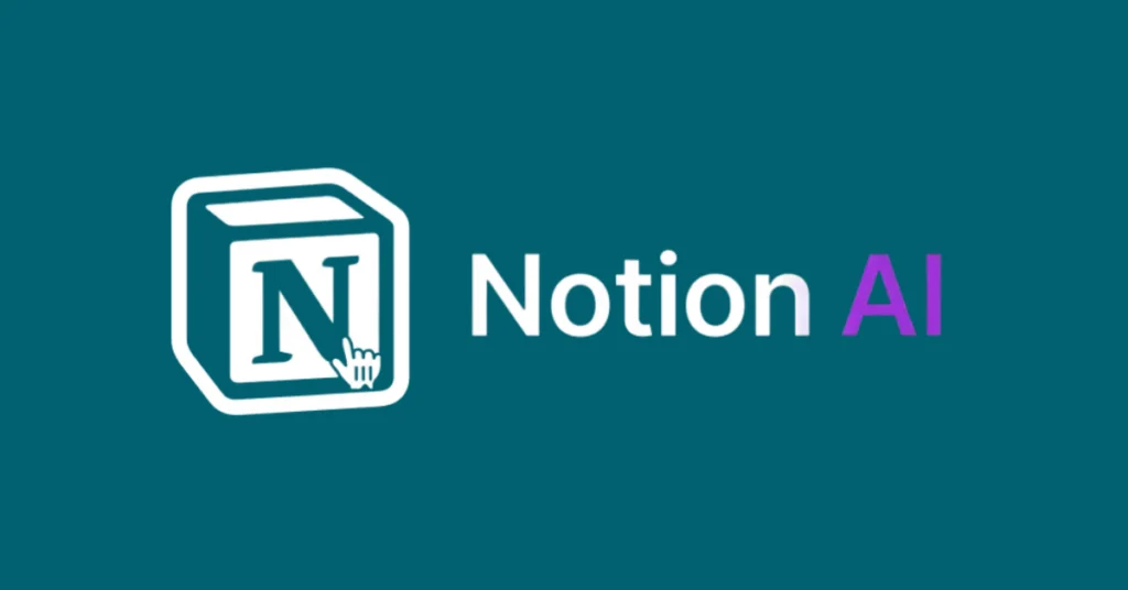 Logo of the Notion AI